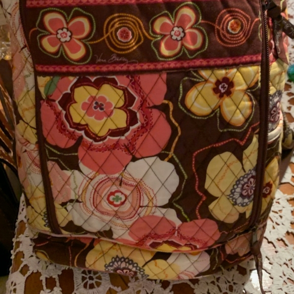 Vera Bradley Paisley Floral Backpacl - Picture 4 of 12